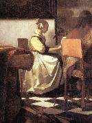 VERMEER VAN DELFT, Jan The Concert (detail) awr china oil painting reproduction